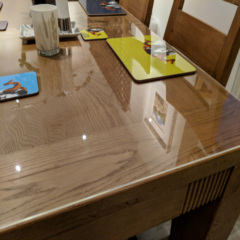 Thick plastic deals for table top